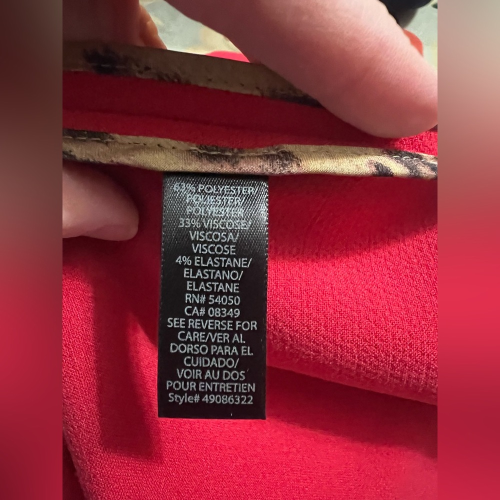 Rachel Roy Red Sleeveless Dress - Picture 13 of 15
